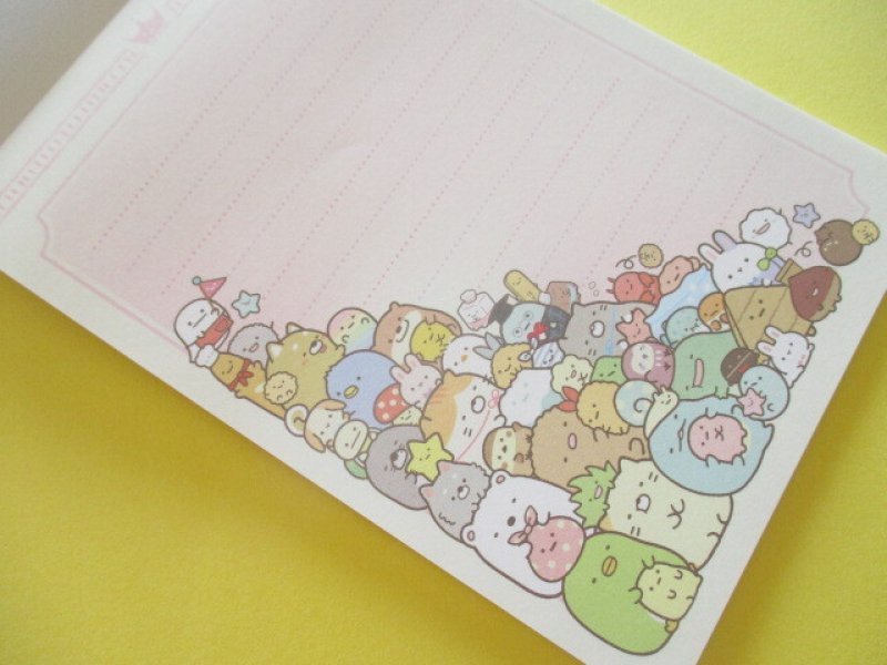 Photo3: Kawaii Cute Large Memo Pad Sumikkogurashi San-x *We all get together (MH09702)