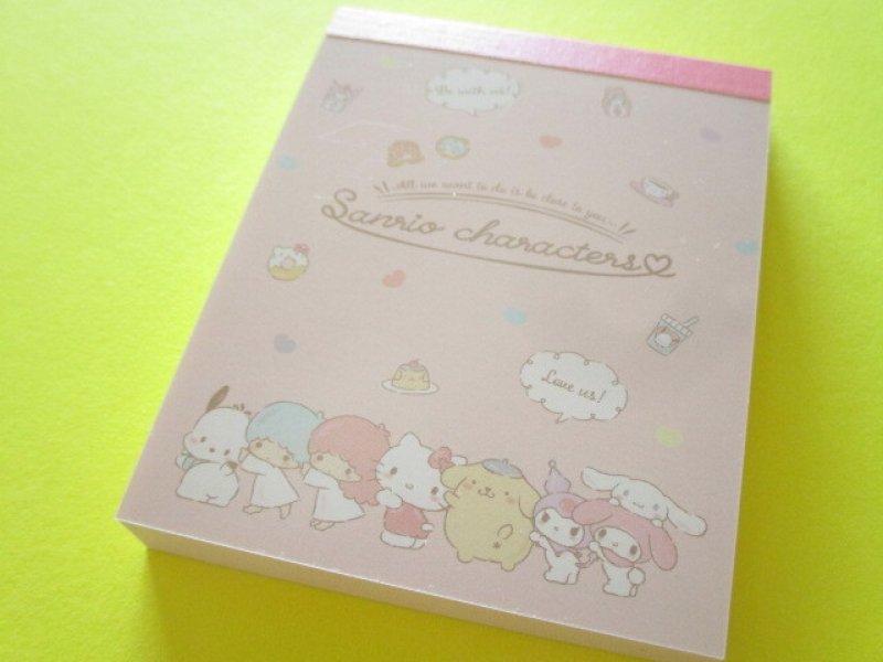 Photo1: Kawaii Cute Mini  Memo Pad Sanrio *Sanrio Characters (かまって！きゅん♡) (1)