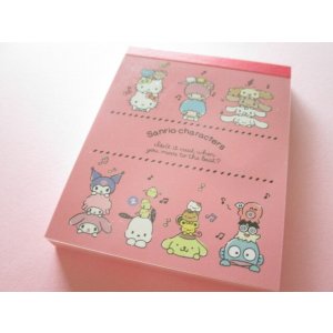Photo: Kawaii Cute Mini  Memo Pad Sanrio *Sanrio Characters (タテノリ）
