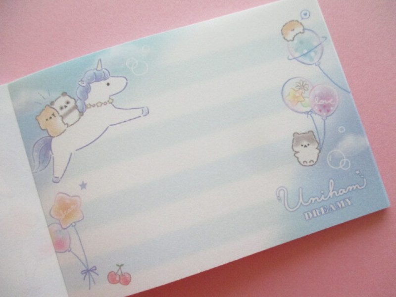Photo2: Kawaii Cute Mini Memo Pad Crux *Uniham (109435)