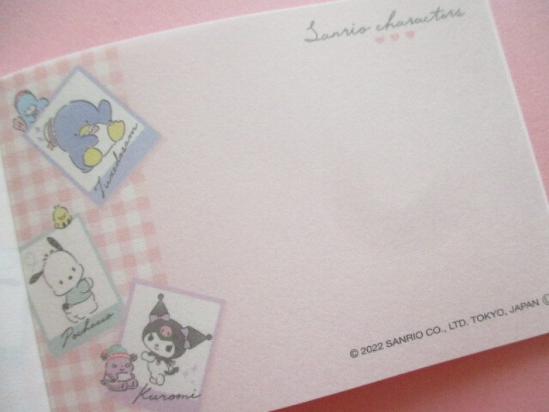 Photo2: Kawaii Cute Mini Memo Pad Sanrio Characters Sanrio *Colorful Photo (109246)