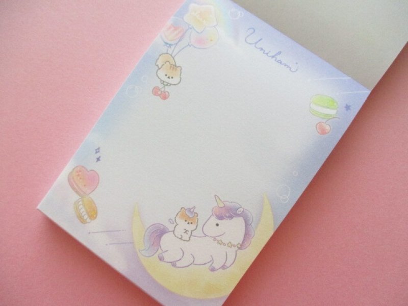 Photo1: Kawaii Cute Mini Memo Pad Crux *Uniham (109435)