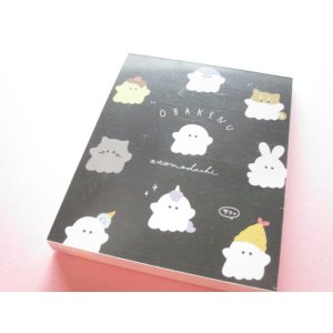 Photo: Kawaii Cute Mini Memo Pad Obakenu Crux *Mix (109718)