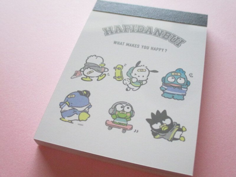 Photo1: Kawaii Cute Mini Memo Pad Sanrio Characters Sanrio *College (108202)  (1)