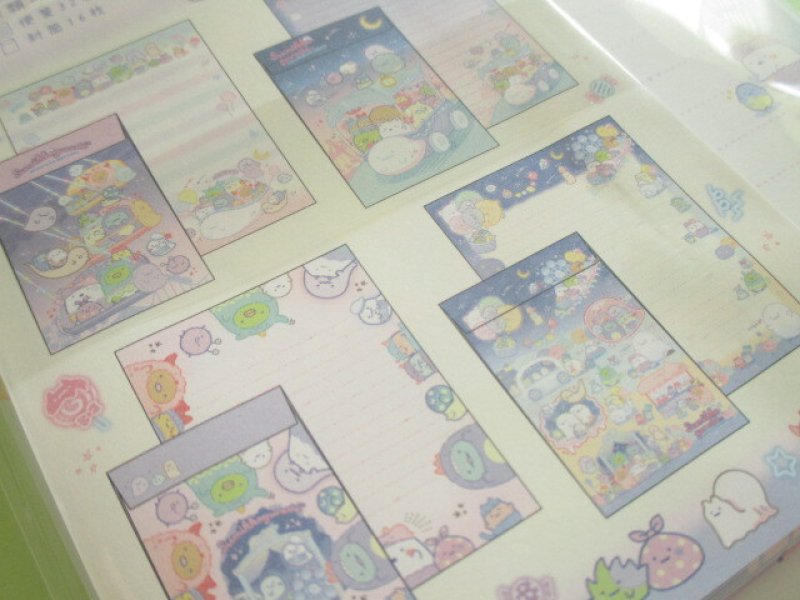 Photo3: Kawaii Cute Regular Letter Set San-x Sumikkogurashi *Haunted Night Park (LH75401)