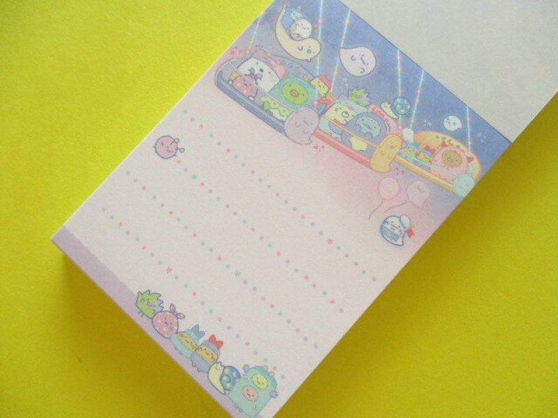Photo1: Kawaii Cute Mini Memo Pad Sumikkogurashi San-x *Haunted Night Park (MH10101-3)