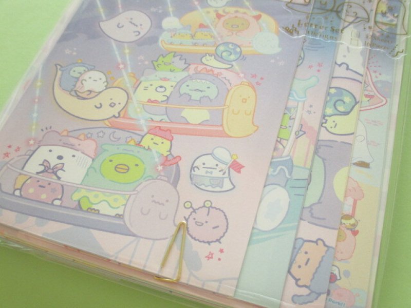 Photo2: Kawaii Cute Regular Letter Set San-x Sumikkogurashi *Haunted Night Park (LH75401)