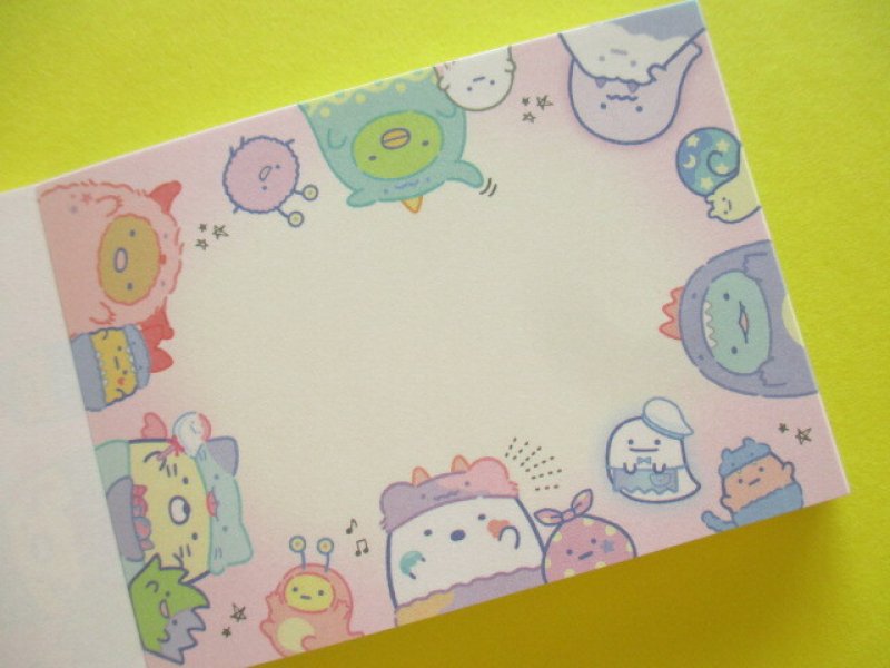 Photo1: Kawaii Cute Mini Memo Pad Sumikkogurashi San-x *Haunted Night Park (MH10101-1)