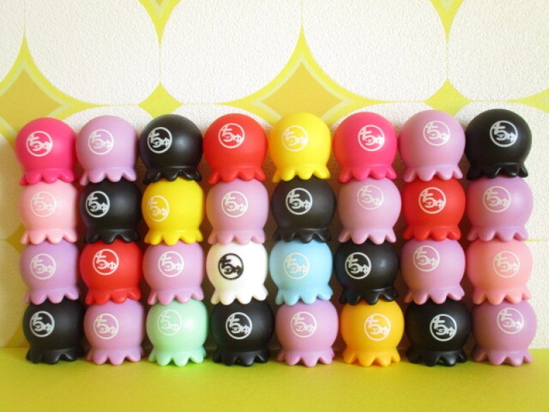 Photo3: 32 pcs Takochu Plastic Mini Figure Toy Set 