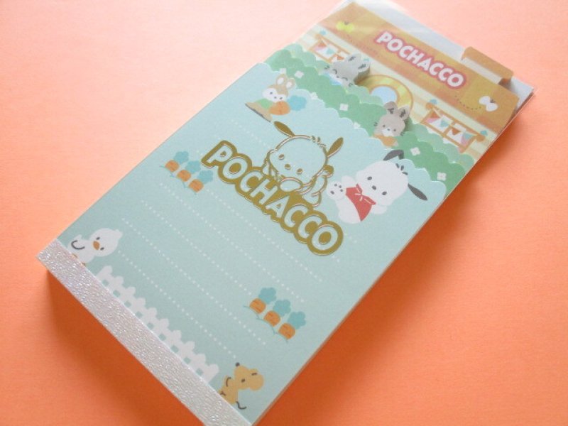 Photo1: Kawaii Cute Medium Memo Pad Sanrio Original *Pochacco (46940-8)  (1)