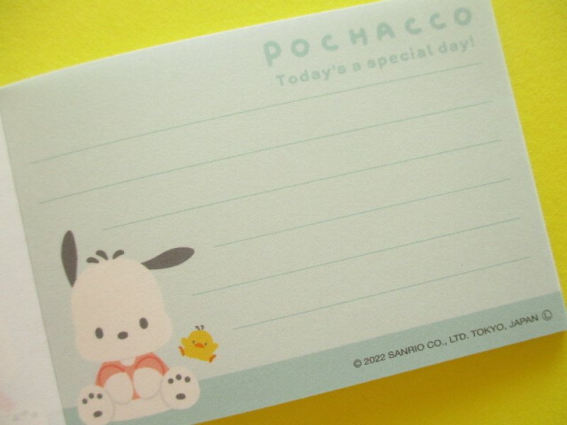 Photo2: Kawaii Cute Mini Memo Pad Sanrio *Pochacco (109523)