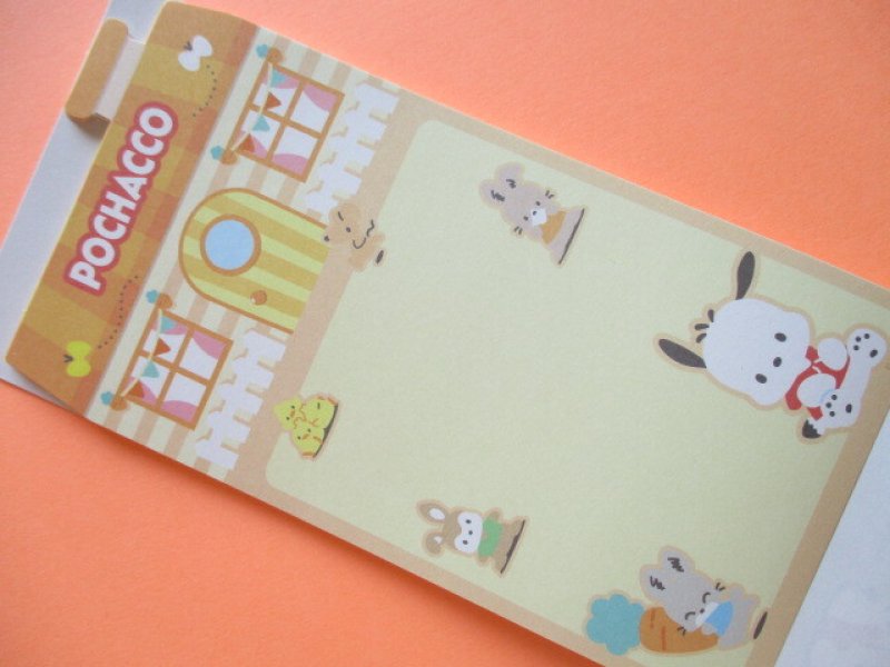 Photo1: Kawaii Cute Medium Memo Pad Sanrio Original *Pochacco (46940-8)