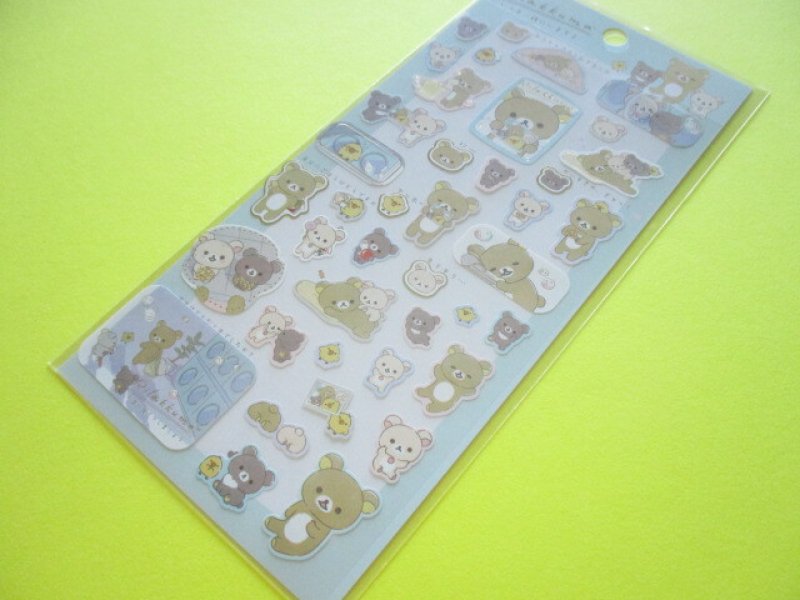 Photo1: Kawaii Cute Sticker Sheet San-x *Rilakkuma will always be with you (SE55001) (1)