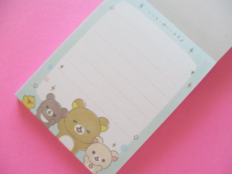 Photo2: Kawaii Cute Mini Memo Pad San-x *Rilakkuma will always be with you (MH11301-1)