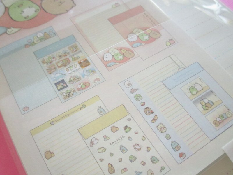 Photo3: Kawaii Cute Regular Letter Set San-x Sumikkogurashi *Picture Book Art Collection (LH76201)