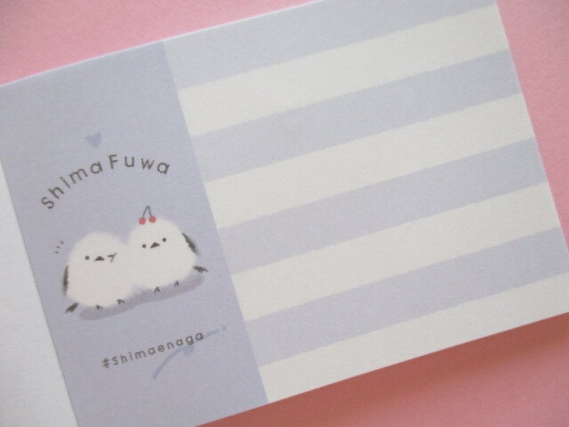 Photo2: Kawaii Cute Mini Memo Pad Shimaenaga Q-LiA  *Shima Fuwa (74252)