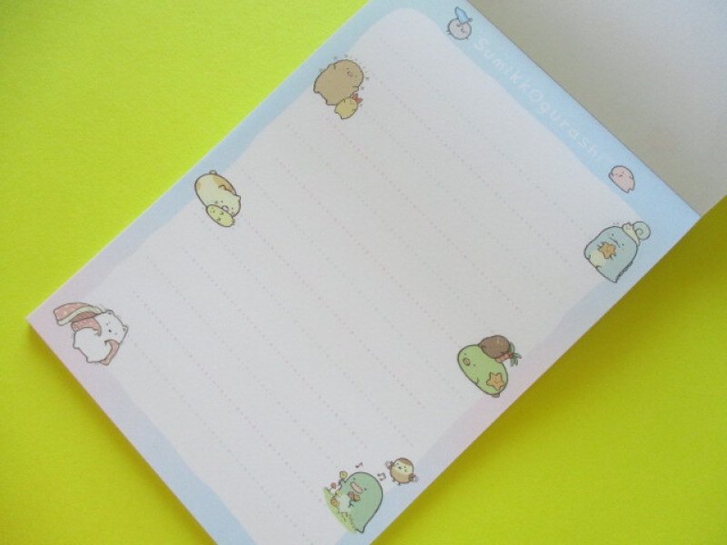 Photo3: Kawaii Cute Large Memo Pad Sumikkogurashi San-x *Picture Book Art Collection (MH12002)
