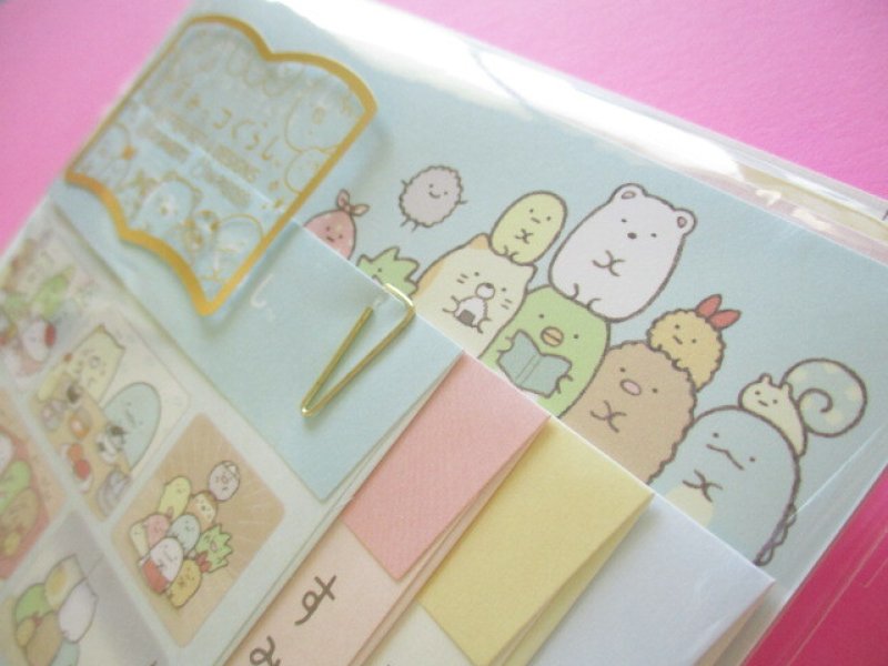 Photo1: Kawaii Cute Regular Letter Set San-x Sumikkogurashi *Picture Book Art Collection (LH76201)