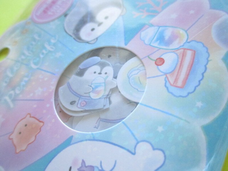 Photo1: Kawaii Cute Sticker Flakes Sack Crux *Colorful Pen Cafe (112580)