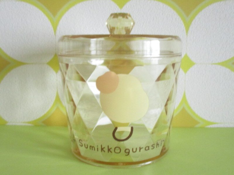 Photo3: Kawaii Cute Clear Canister Sumikkogurashi San-x *Neko (SG-FKK-NE)