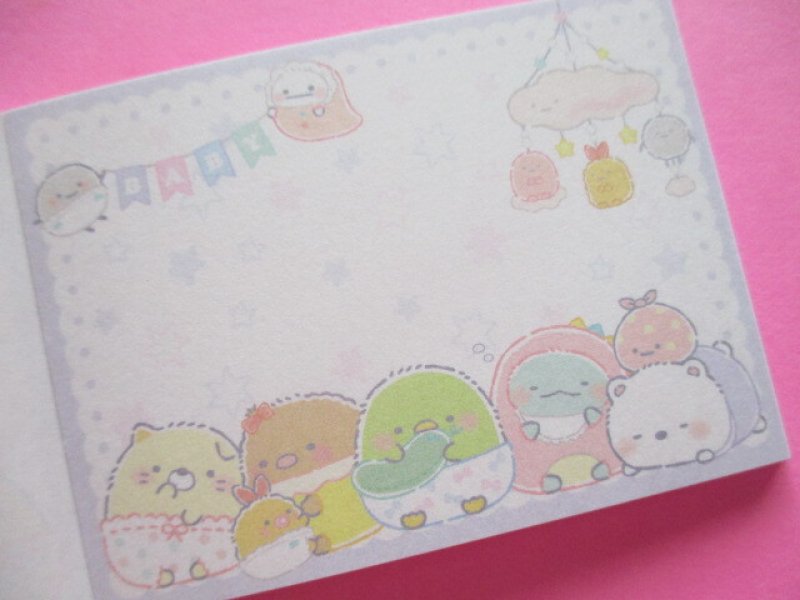 Photo2: Kawaii Cute Mini Memo Pad Sumikkogurashi San-x *Sumikko Baby (MH12801-4)
