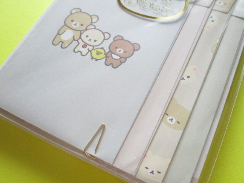 Photo2: Kawaii Cute Regular Letter Set Rilakkuma San-x *New Basic Design (LH76501)