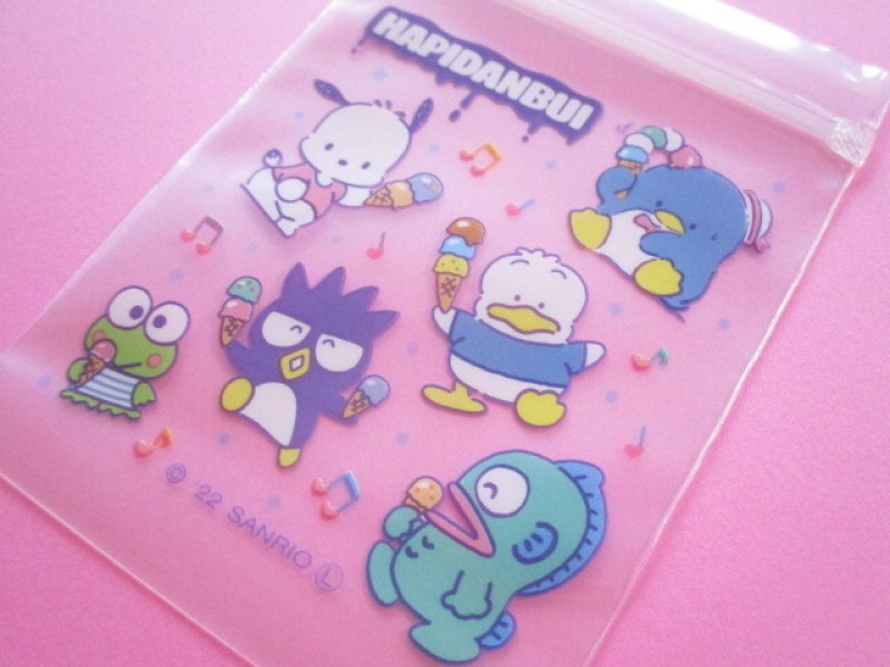 Photo1: 10 pcs Kawaii Cute Sanrio HAPIDANBUI Small Zipper Bags Set (SZBS-HV)