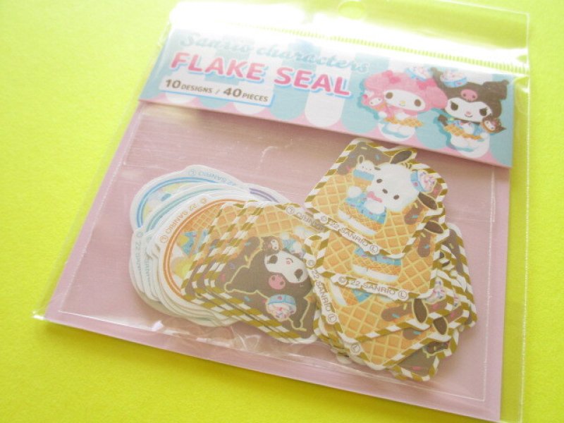 Photo1: Kawaii Cute Sticker Flakes Sack Sanrio *Sanrio Characters (408268) (1)