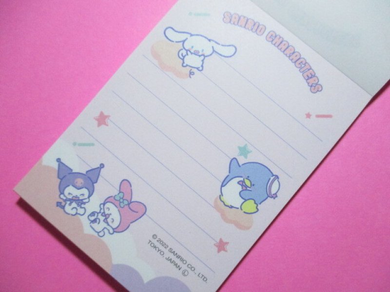 Photo1: Kawaii Cute Mini Memo Pad Sanrio Characters Sanrio *80s Dream (112876)