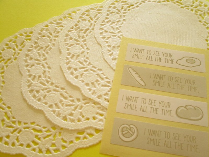 Photo3: Vinyl Bags Set *Bread