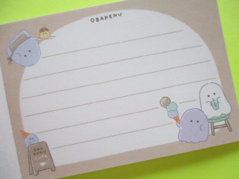 Photo2: Kawaii Cute Mini Memo Pad Obakenu Crux *マチ (112689)