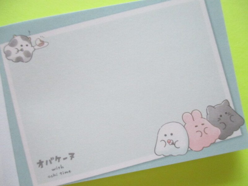 Photo2: Kawaii Cute Mini Memo Pad Obakenu Crux *マッタリ (112687)