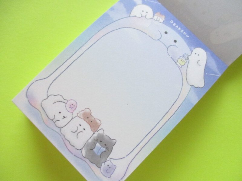 Photo1: Kawaii Cute Mini Memo Pad Obakenu Crux *オウチーヌ (112688)