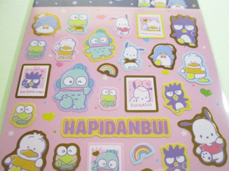 Photo1: Kawaii Cute Stickers Sheet Sanrio *HAPIDANBUI (408916)