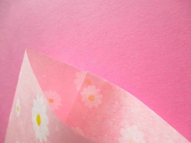 Photo3: 20 pcs Flat Paper Bags Set *Tiny Flowers Mini size