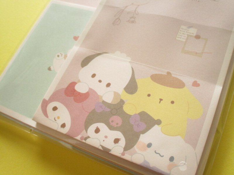 Photo2: Kawaii Cute Sanrio Characters Letter Set Cute Model *come chill with us a while (302432)