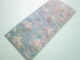 Photo: Kawaii Cute Stickers Sheet Sentimental Circus San-x *Tears in the sky, rainbows over(SE56402)