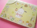 Photo: Kawaii Cute Mini Letter Set  Pochacco × たけいみき (Miki Takei) Sanrio *Natural Food (LS-15657)