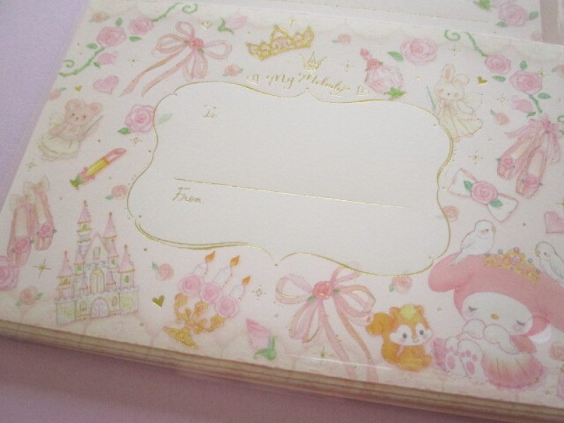 Photo2: Kawaii Cute Letter Set My Melody × たけいみき (Miki Takei) Sanrio *Fairy Tale Princess (LS-15654)
