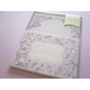 Photo: Kawaii Cute Letter Set Kuromi × たけいみき (Miki Takei) Sanrio *Dark Feminine  (LS-15655)