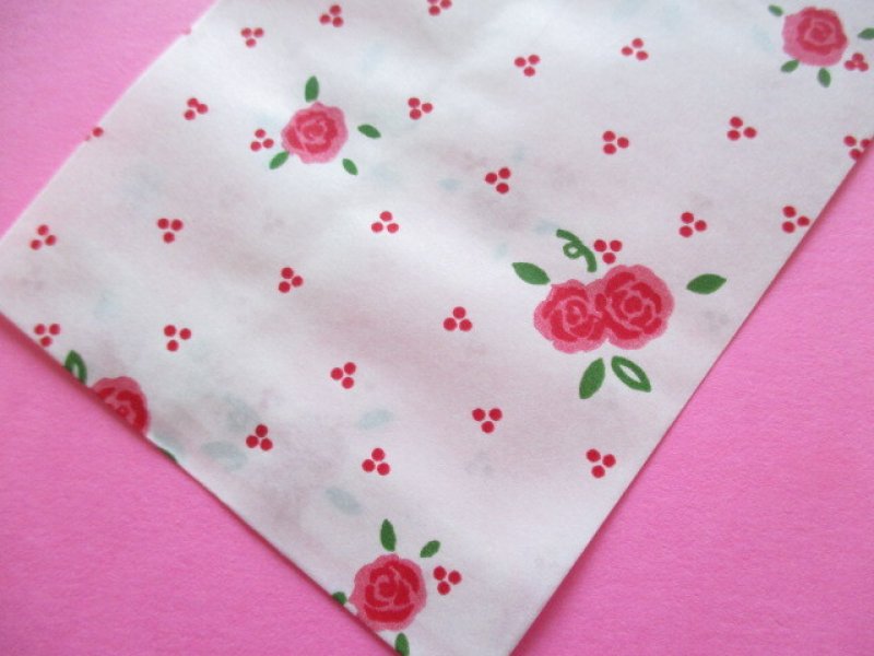 Photo2: 20 pcs Flat Paper Bags Set *Mini size