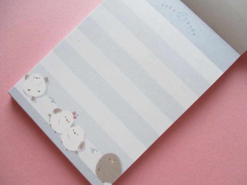 Photo2: Kawaii Cute Mini Memo Pad Shimaenaga Q-LiA *Torikoro (74632)