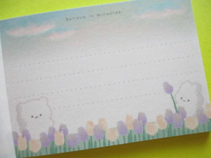 Photo2: Kawaii Cute Mini Memo Pad Crux *Cotton Fairy (115673)