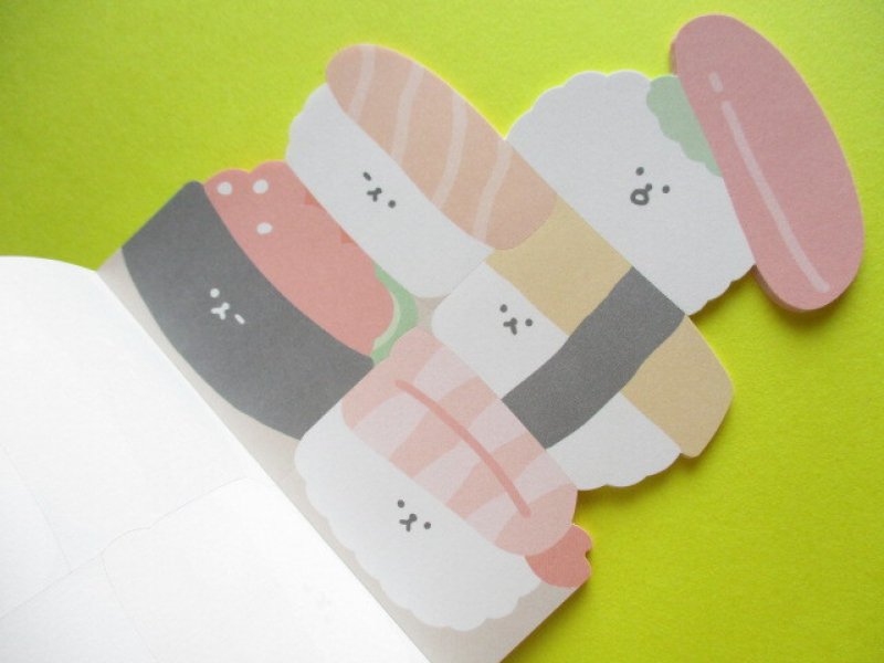 Photo1: Kawaii Cute Large Memo Pad Crux *Osushi Friends (115109)