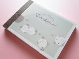 Photo: Kawaii Cute Mini Memo Pad Shimaenaga Q-LiA  *Torikoro (74632)