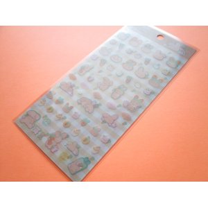 Photo: Kawaii Cute Sticker Sheet  Kumausa San-x *Kumausa with Rabbit (SE56702)
