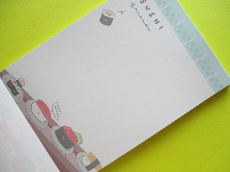 Photo2: Kawaii Cute Large Memo Pad Crux *Osushi Friends (115109)