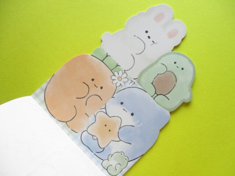 Photo1: Kawaii Cute Large Memo Pad Crux *Potetto Club (115111)