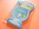 Photo: Kawaii Cute Cream Soda Die-Cut Medium Memo Pad Sanrio Original *Cinnamoroll (30415-8) 