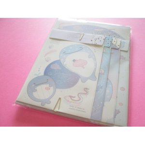 Photo: Kawaii Cute Regular Letter Set San-x Jinbesan *Memories of Planetarium in the Deep Sea (LH77701)
